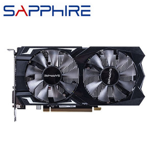 SAPPHIRE RX 560 4GB Video Card GPU Radeon RX 560D 4G RX560 RX560D Graphics Cards Computer Game For AMD Video Card Map HDMI PCI-E